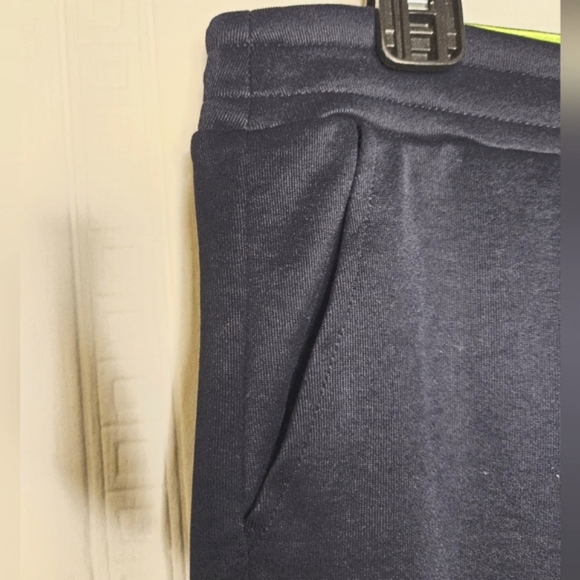 Lauren Ralph Lauren Active Navy White Stripe Waffle Knit Hoodie Navy Pant Set XL - Picture 8 of 16